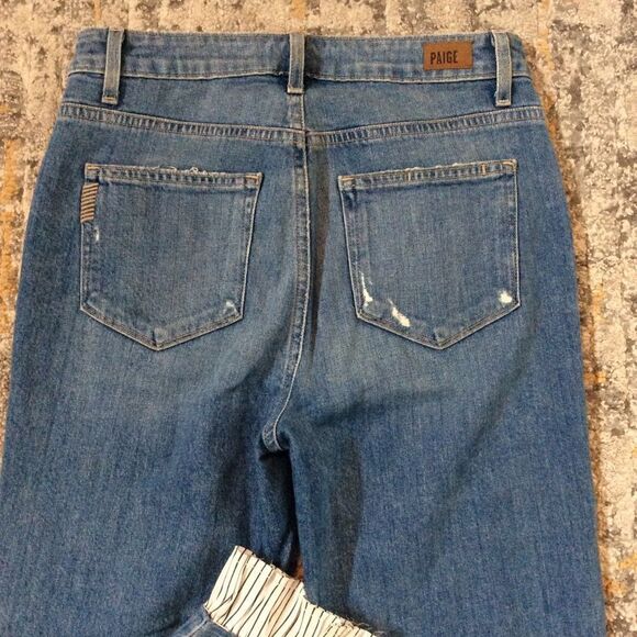 SUPER COOL PAIGE SARAH JEANS! EUC! SIZE 27 - Picture 11 of 13